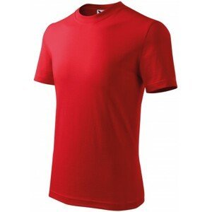 Dětské tričko klasické, červená, 110cm / 4roky