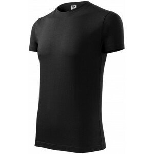 Pánské módní tričko, černá, 3XL