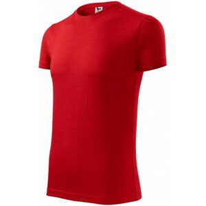 Pánské módní tričko, červená, 3XL