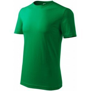 Pánské triko klasické, trávově zelená, XL