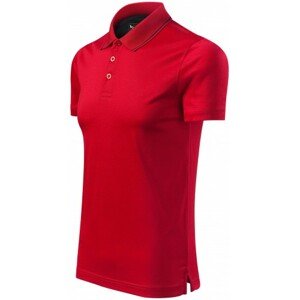 Pánská elegantní polokošile mercerovaná, formula red, 2XL