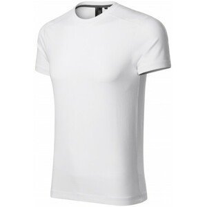 Pánské triko ozdobené, bílá, XL