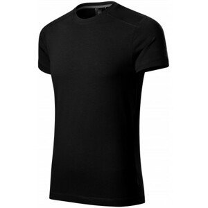 Pánské triko ozdobené, černá, XL