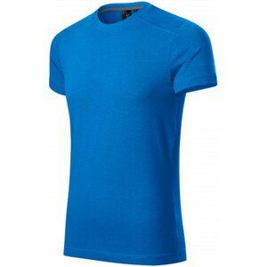 Pánské triko ozdobené, snorkel blue, 2XL