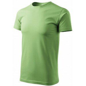 Tričko vyšší gramáže unisex, hrášková zelená, XL