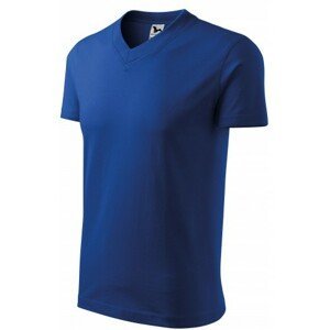 Tričko s krátkým rukávem, středně hrubé, kráľovská modrá, L