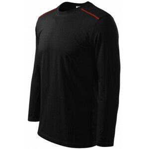 Tričko s dlouhým rukávem, černá, XL