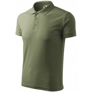 Pánská volná polokošile, khaki, XL