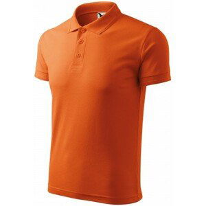 Pánská volná polokošile, oranžová, 3XL