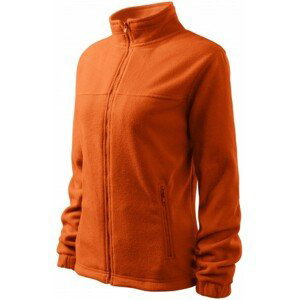Dámská bunda fleecová, oranžová, XL