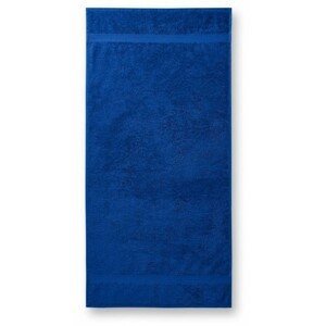 Bavlněný ručník hrubší, kráľovská modrá, 50x100cm