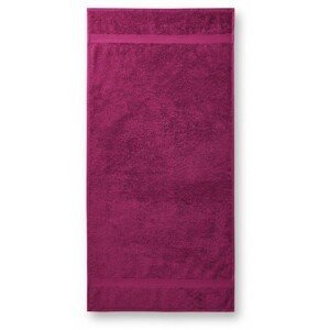 Bavlněný ručník hrubší, fuchsia red, 50x100cm