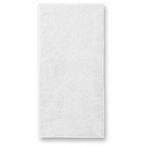 Bavlněný ručník, bílá, 50x100cm