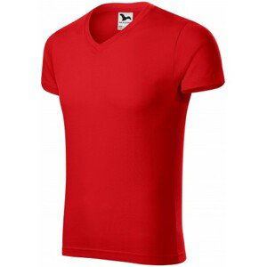 Pánské přiléhavé tričko, červená, XL