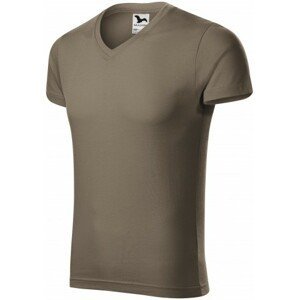 Pánské přiléhavé tričko, army, M
