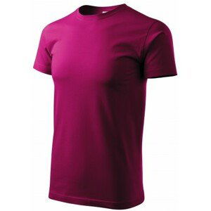 Pánské triko jednoduché, fuchsia red, XL