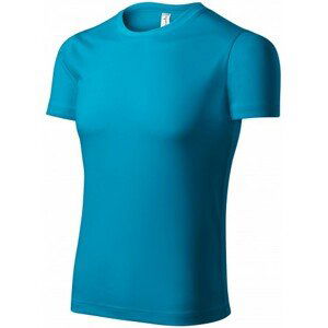 Sportovní tričko unisex, tyrkysová, XL