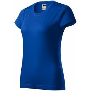 Dámské triko jednoduché, kráľovská modrá, XL