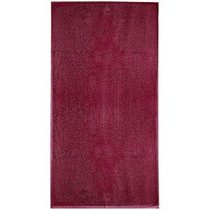 Bavlněný ručník, marlboro červená, 50x100cm