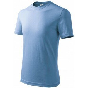 Dětské tričko jednoduché, nebeská modrá, 158cm / 12let