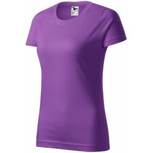 Dámské triko jednoduché, fialová, XL