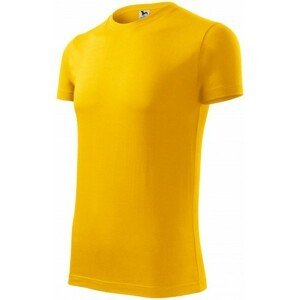 Pánské módní tričko, žlutá, XL