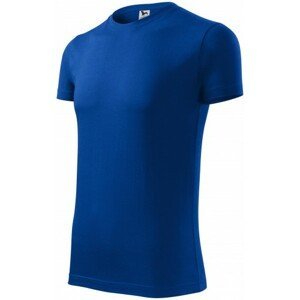 Pánské módní tričko, kráľovská modrá, M