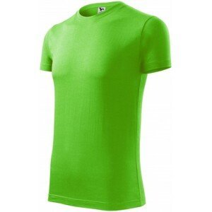 Pánské módní tričko, jablkově zelená, M