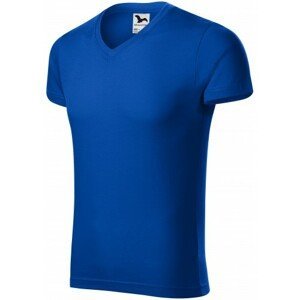 Pánské přiléhavé tričko, kráľovská modrá, XL