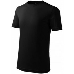 Dětské tričko klasické na leto, černá, 110cm / 4roky