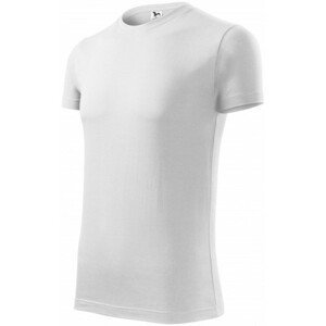 Pánské módní tričko, bílá, 2XL