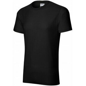 Odolné pánské tričko tlustší, černá, XL