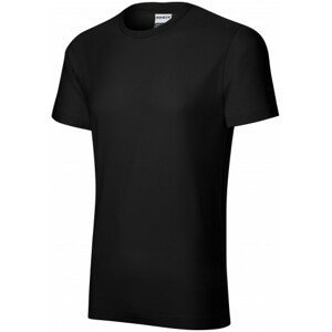 Odolné pánské tričko tlustší, černá, 2XL