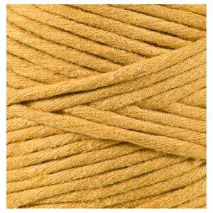 Bobbiny Macramé Regular Mustard (hořčice), 3 mm, 100 m