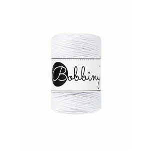 Bobbiny Macramé Baby White 1,5 mm, 100 m