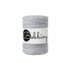 Bobbiny Macramé 3PLY Baby Light Grey, 1,5 mm, 100 m