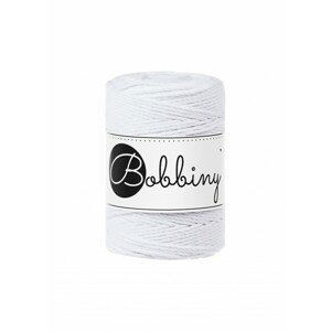 Bobbiny Macramé 3PLY Baby White, 1,5 mm, 100 m