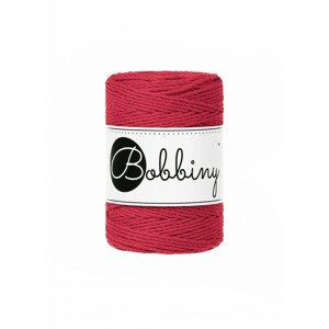 Bobbiny Macramé 3PLY Baby Classic Red, 1,5 mm, 100 m