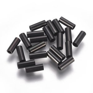 Trubička z 304 ocele, černá, 8x3 mm
