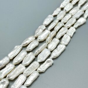 Přírodní říční perly, biwa, 6-10 mm