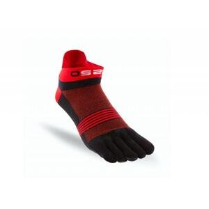 OS2O ponožky RUN BLACK/RED - S