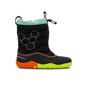 Vivobarefoot LUMI FG KIDS ELECTRIC OBSIDIAN - 31