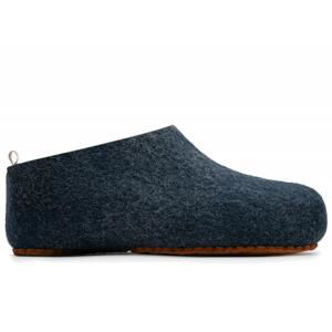 Vivobarefoot MIM FELT SLIPPER UNISEX NAVY - 40