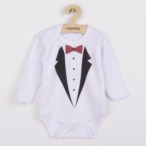 Body s potiskem New Baby smoking, vel. 68 (4-6m)