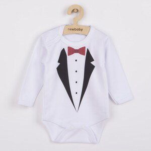 Body s potiskem New Baby smoking, vel. 56 (0-3m)