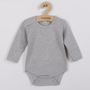 Kojenecké body New Baby Classic II šedé, vel. 80 (9-12m)