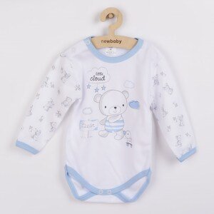 Kojenecké body New Baby Bears modré, vel. 68 (4-6m)