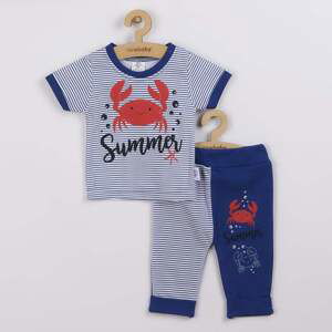 Kojenecké tričko s krátkým rukávem a tepláčky New Baby Summer, vel. 62 (3-6m)