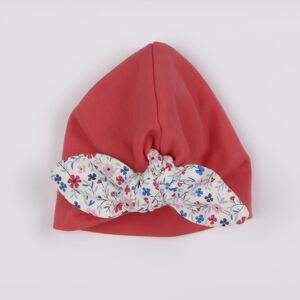 Dívčí čepička turban New Baby For Girls, vel. 80 (9-12m)