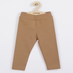 Kojenecké bavlněné legíny New Baby Leggings hnědé, vel. 62 (3-6m)